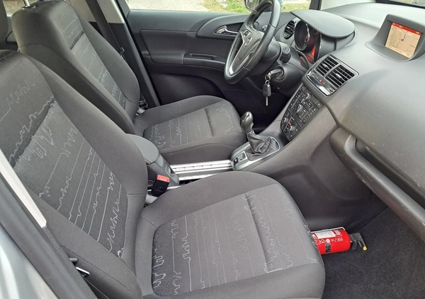 Opel Meriva cena 31900 przebieg: 87500, rok produkcji 2016 z Strzelin małe 92